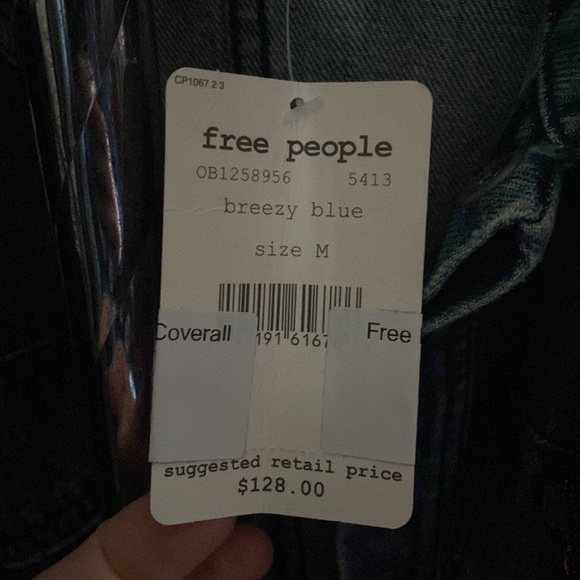 SOLD Free People Sydney Coverall medium - Picture 6 of 7